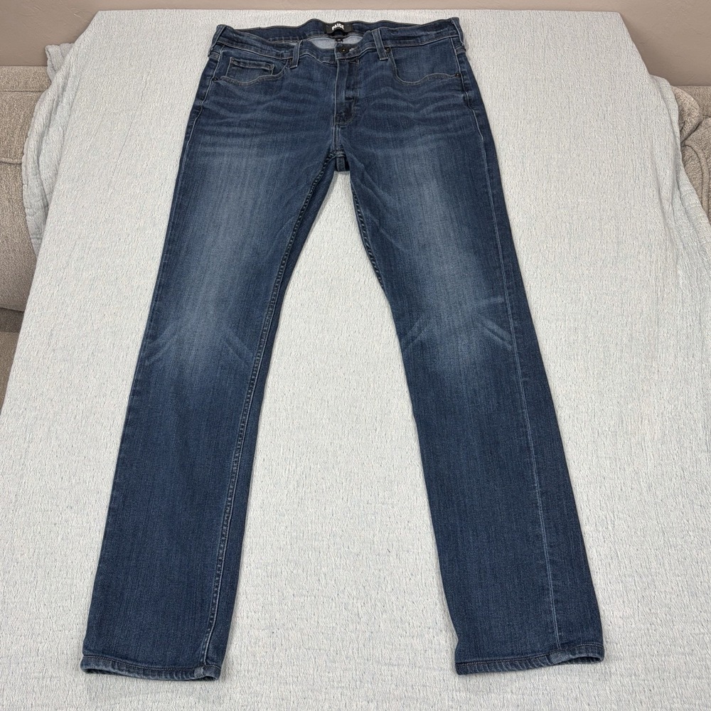 Paige Federal Jeans Mens 34X31 Blue Denim‎